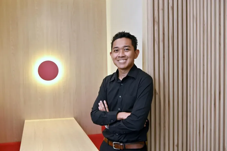 Nasrudin Salim, press photograph
