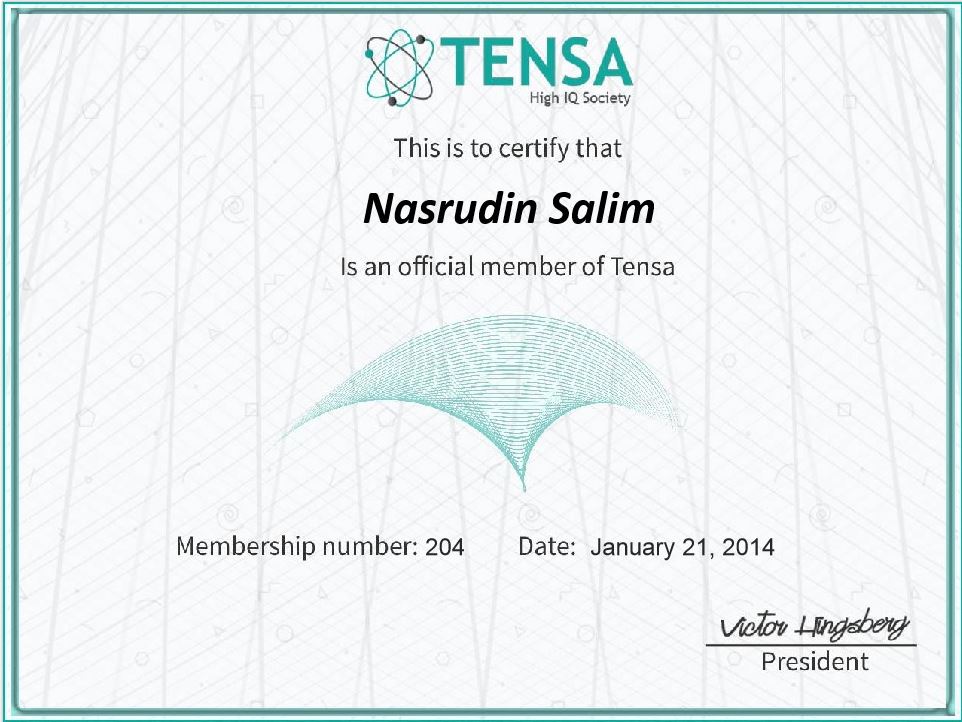 Tensa IQ Society