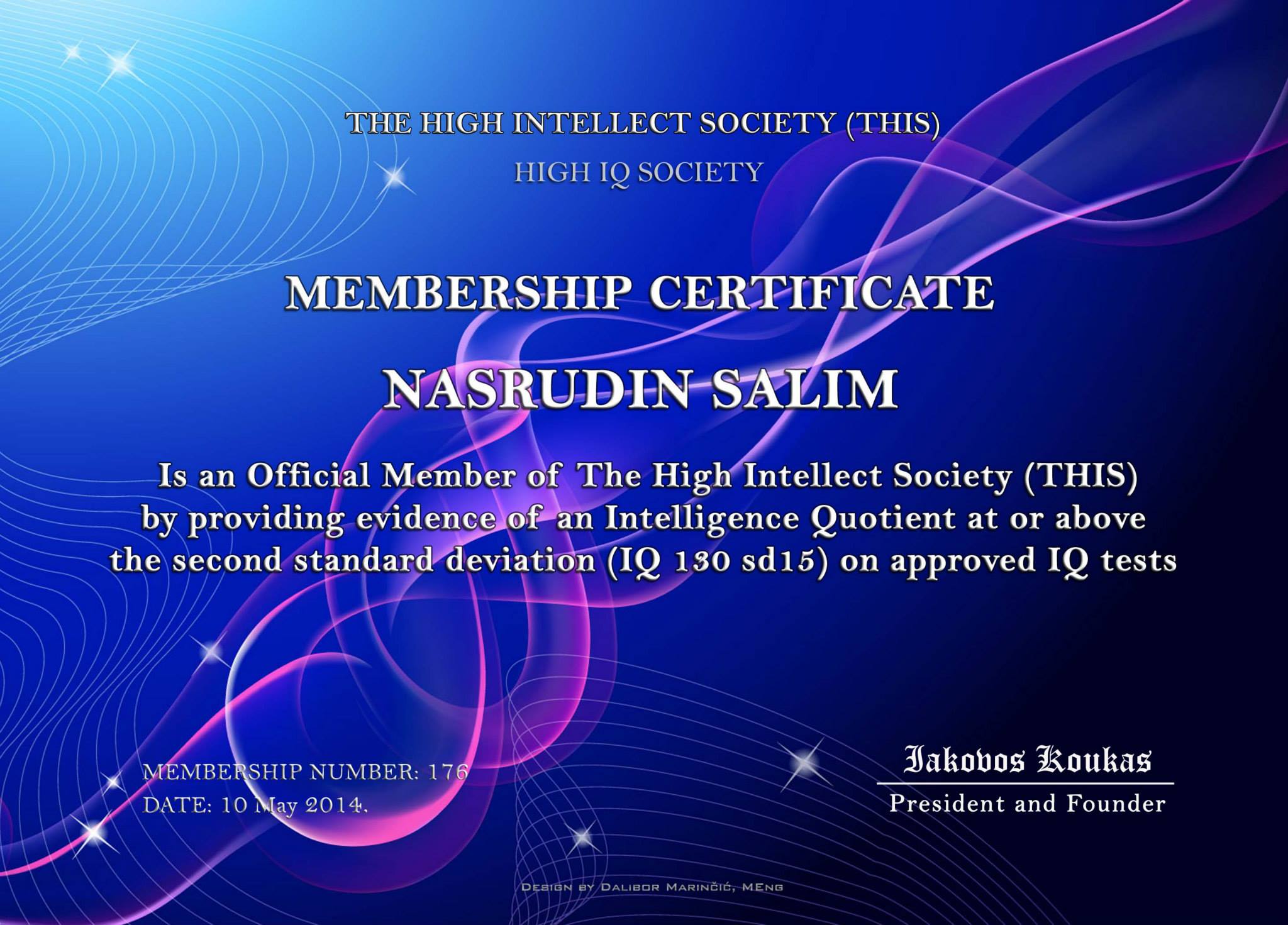 THIS IQ Society